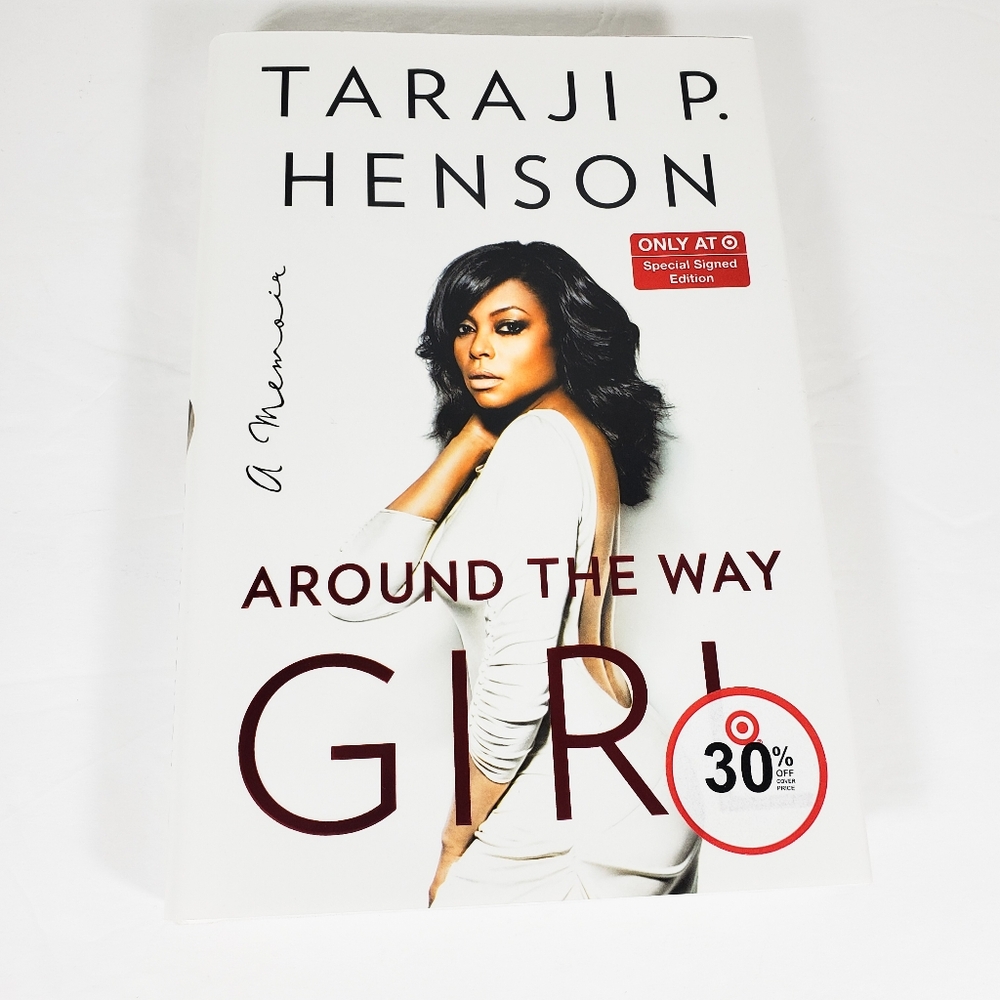 Signed Taraji P. Henson Around The Way Girl Memoir Autographed Book NEW